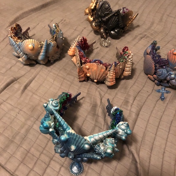 Beautiful Handmade Mermaid Crowns (2) - Picture 7 of 8